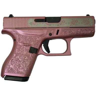 Glock G42, 380 Auto, 3.20" Barrel, 6 Rds, Custom Finish