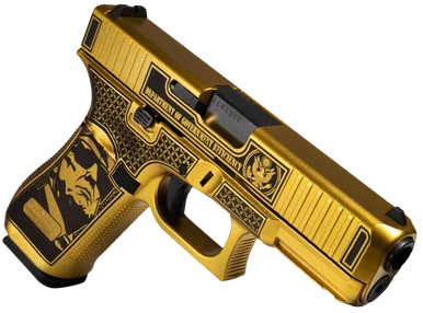 Glock G47 Gen5, 9MM, 4.49" Barrel, 17 Rds, Glamour Glock Gold Cerakote