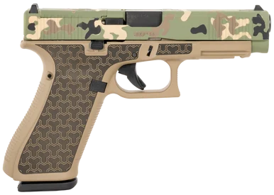 Glock G47 Gen5 MOS, 9MM, 4.49" Barrel, 17 Rds, Coyote Tan