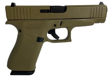Glock G48, 9MM Luger, 4.17" Barrel, 10 Rds, FDE