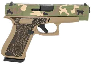 Glock G48 Gen5, 9MM, 4.17" Barrel, 10+1 Rds, Camo Cerakote