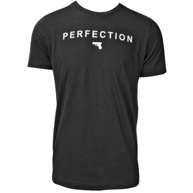 Glock OEM Perfection Pistol T-Shirt, Black, Cotton Mix, XXL