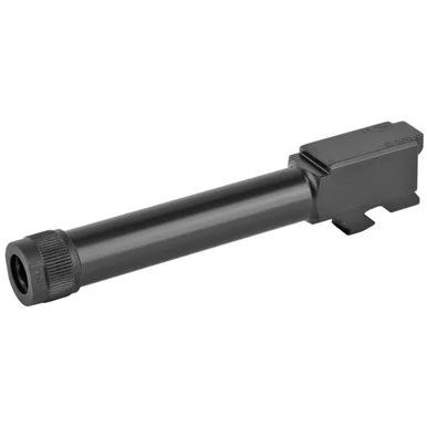 Glock Threaded Barrel, 9MM, Fits Glock 19 Gen 4, Black Finish
