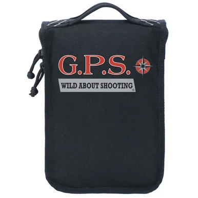 GPS Tactical Soft Black Pistol Case, Fits Tactical Backpack (GPS-T1175PCB)