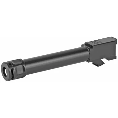 Griffin Armament ATM, Fits Glock 19 Gen 5, 9MM, 4.5" Threaded Stainless Steel Barrel, Black Nitride Finish, 1/2X28 Threads, Includes Micro Carry Comp GAG19G5TB