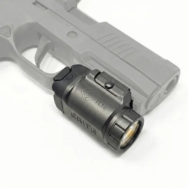 GRITR Compact Weapon Light w/ Tungsten Finish for Pistols & Rifles