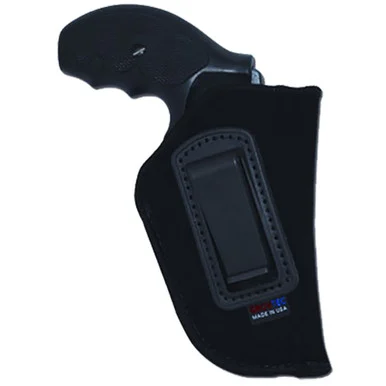 Grovtec US Inc GTHL14112R Inside-the-Pants Holster RH 12 Black Lammy Suede