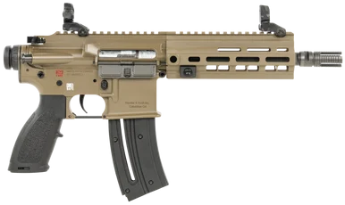 Heckler & Koch HK416, 22 LR, 8.50" Barrel, 10+1 Rds, Flat Dark Earth