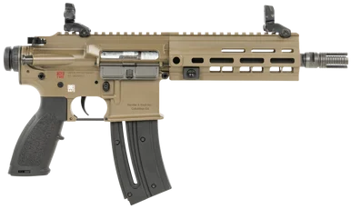 Heckler & Koch HK416, .22 LR, 8.50" Barrel, 20+1 Rds, Flat Dark Earth