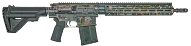 Heckler & Koch MR762A1, 7.62x51mm, 16.50" Barrel, 10+1 Rds, Flecktarn Camo