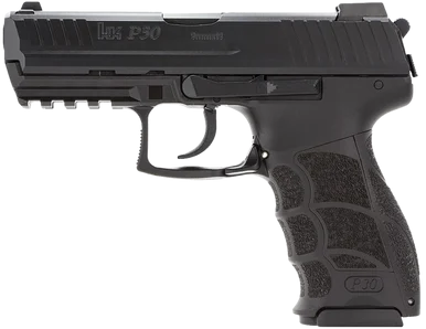 Heckler & Koch P30 V3, 9MM, 3.85" Barrel, 15 Rds, Black