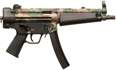 Heckler & Koch SP5, 9MM Luger, 8.86" Barrel, 30+1 Rds, Woodland Camo