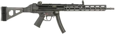 Heckler & Koch SP5L, 9MM Luger, 16" Barrel, 30+1 Rds, Black