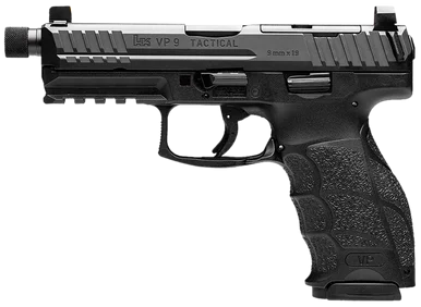Heckler & Koch VP9 Tactical, 9MM, 4.70" Barrel, 10+1 Rds, Black Cerakote