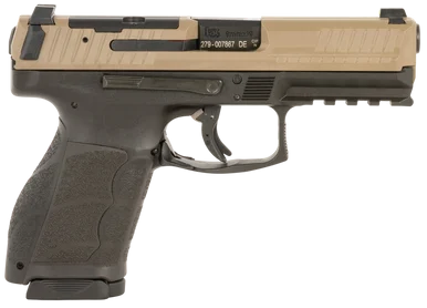 Heckler & Koch VP9F, 9mm Luger, 4.09" Barrel, 15+1 Rds, FDE