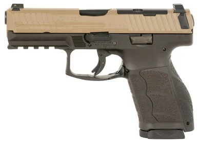 Heckler & Koch VP9F, 9MM Luger, 4.1" Barrel, 17 Rds, Flat Dark Earth