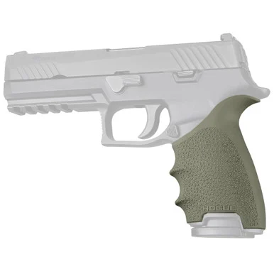 Hogue HandALL Beavertail Grip Sleeve, Fits Sig Sauer P320 Full Size, OD Green 17601