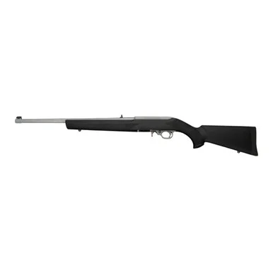 Hogue Youth Overmolded Rubber Stock, Ruger 10/22, Standard Barrel Channel, Black