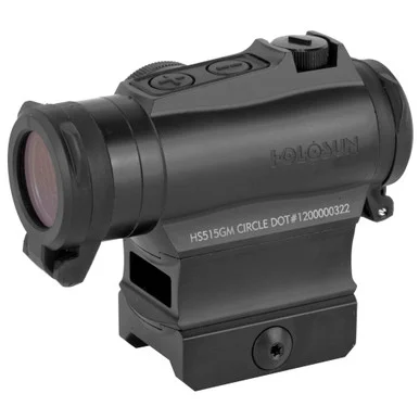 Holosun 515GM, 2 MOA Dot & 65 MOA Circle, 1X Power, Anodized