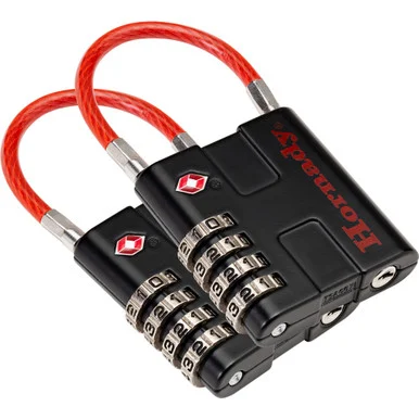 HORNADY Tsa Cable Padlock (2 Pk) (96022)