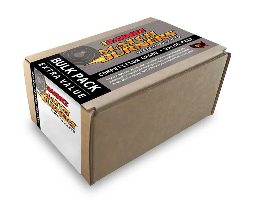 Barnes Match Burners 6.5mm (.264″) 145 gr BT Match – 500/Box