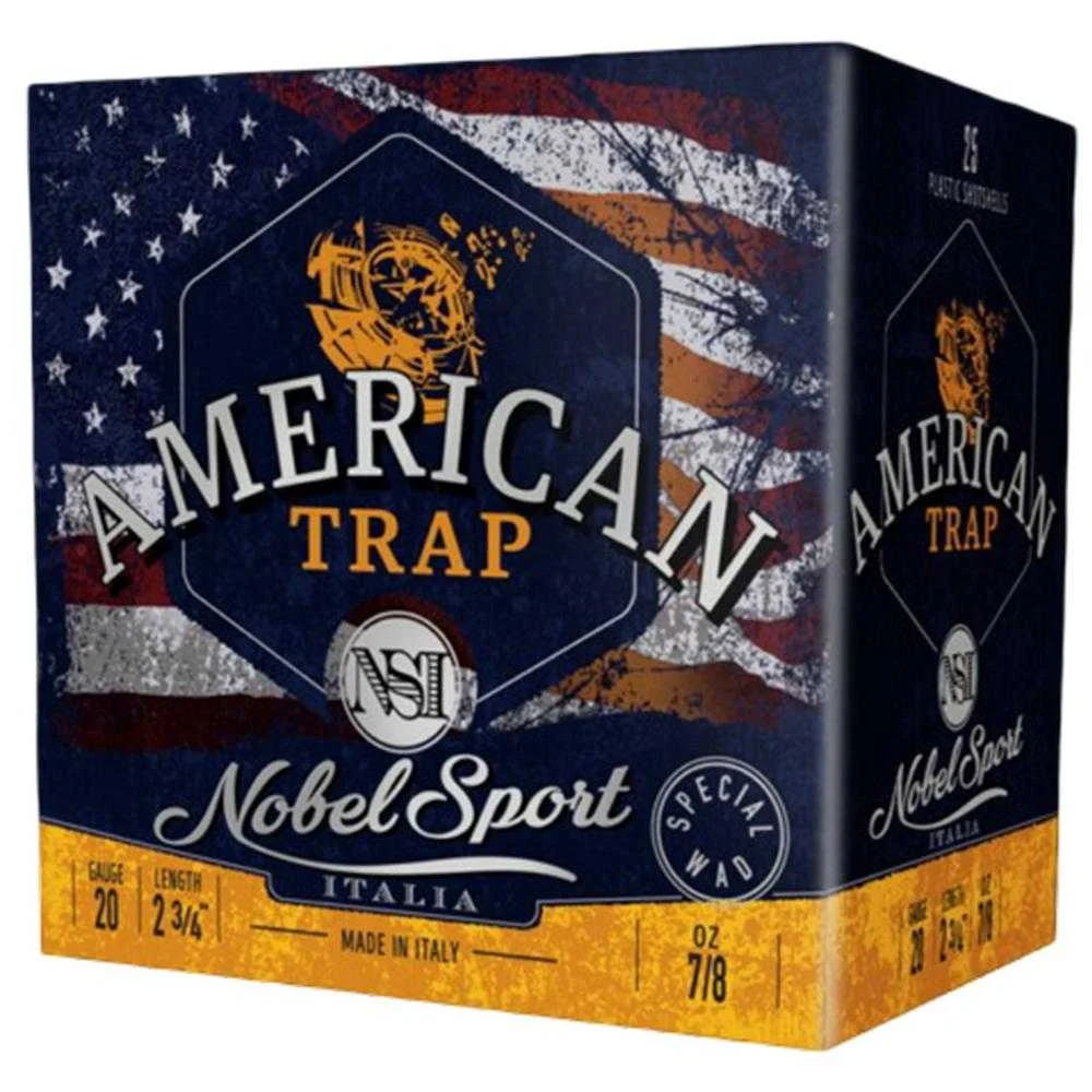 Nobel Sport NSI Target Trap 20ga 2-3/4in 7/8 oz #7.5 25rd
