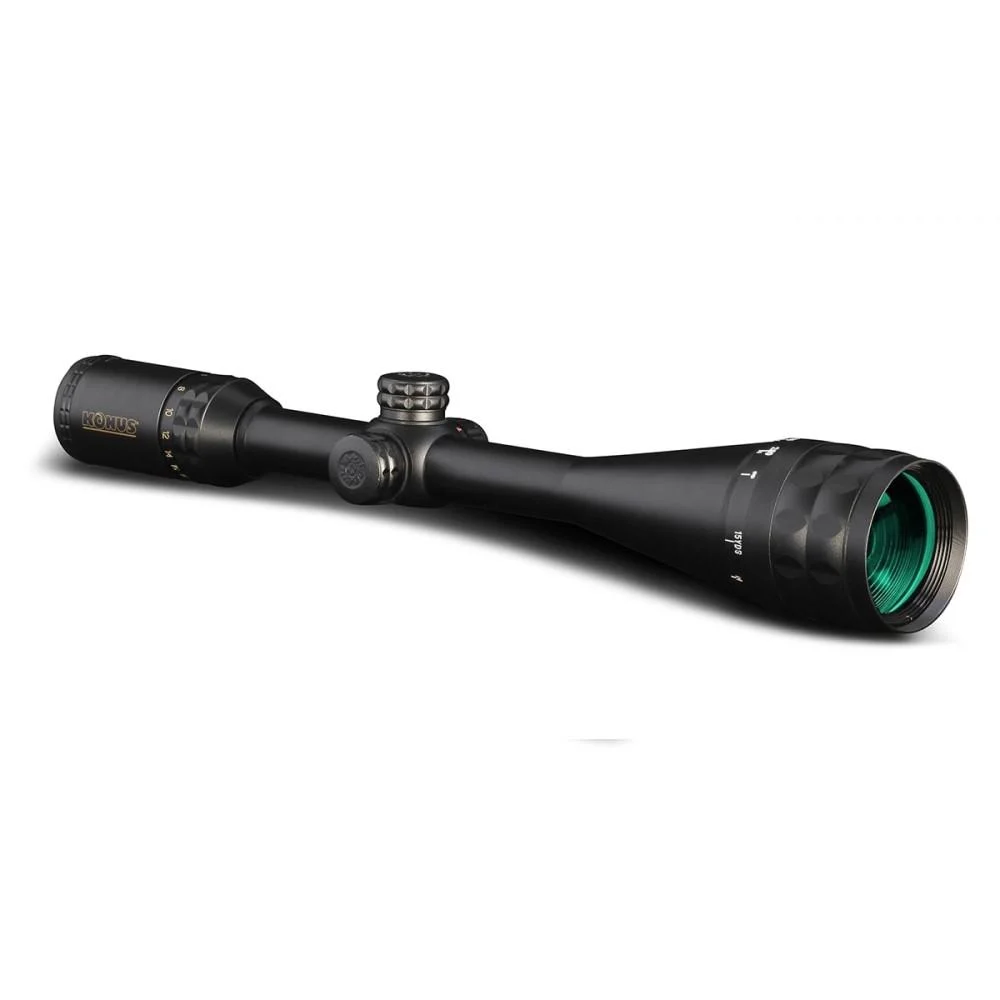 KonusPro Plus 6-24x50mm Rifle Scope, Engraved Dual-Illum