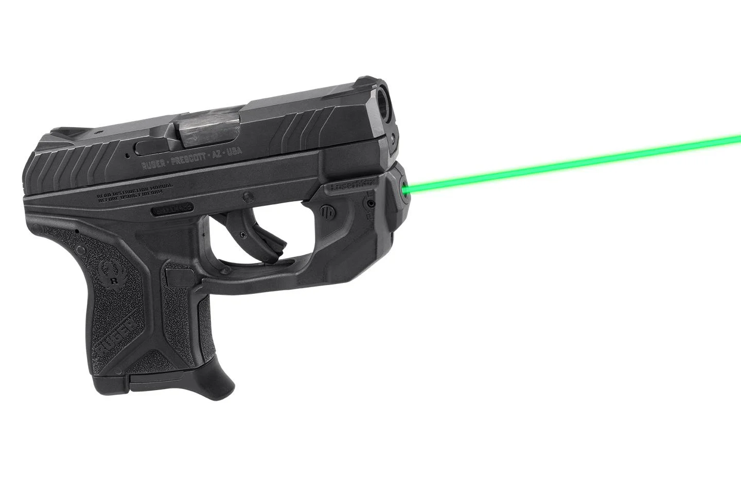 LaserMax CenterFire GripSense Laser for Ruger LCP2, Green
