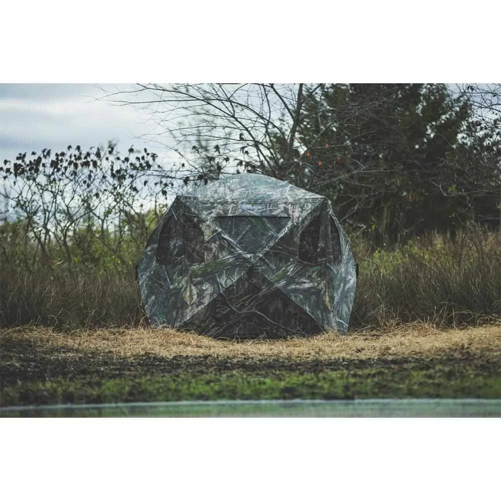 Ameristep Brickhouse Wide-Bottom Extreme Ground Blind 75x75x66