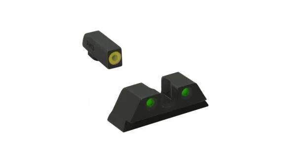 Meprolight ML41230 Hyper-Bright Yellow/Green Sights for Kimber 1911
