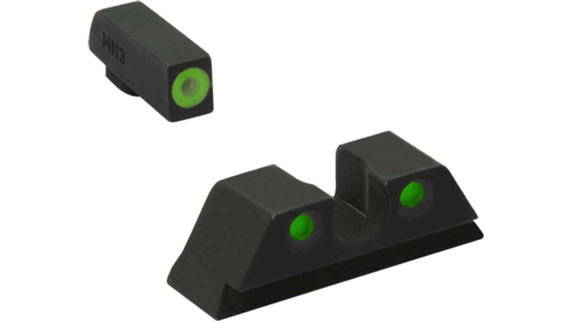 Meprolight ML41231 Hyper-Bright Green Sights for Kimber DASA