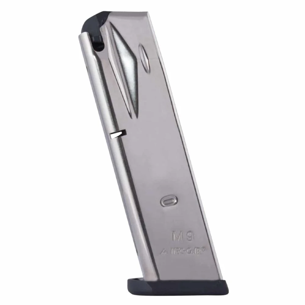 Mec-Gar Beretta 92FS/M9 Magazine — 9mm, 15-Round