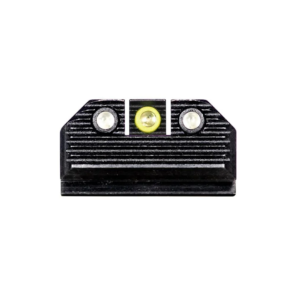 Night Fision Stealth Night Sights — Yellow Front Black Rear (Hellcat)