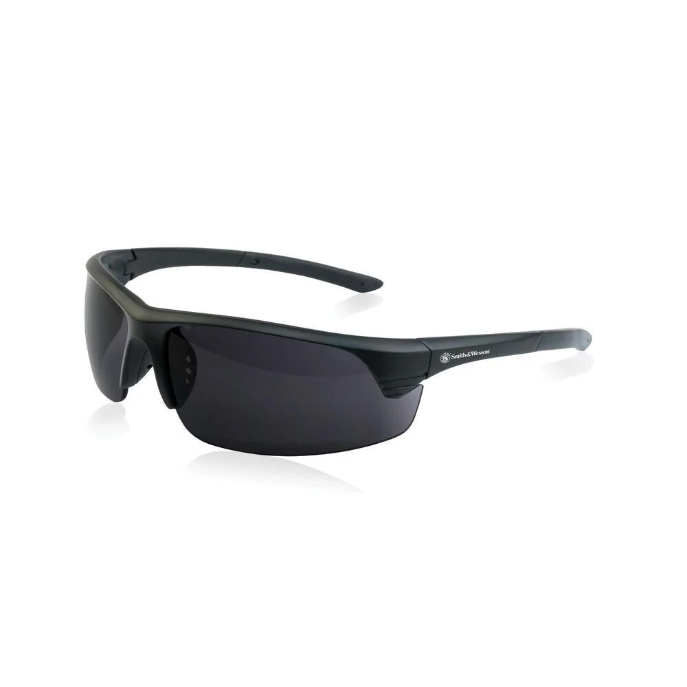 Smith & Wesson Corporal Half Frame Shooting Glasses – Black/Smoke