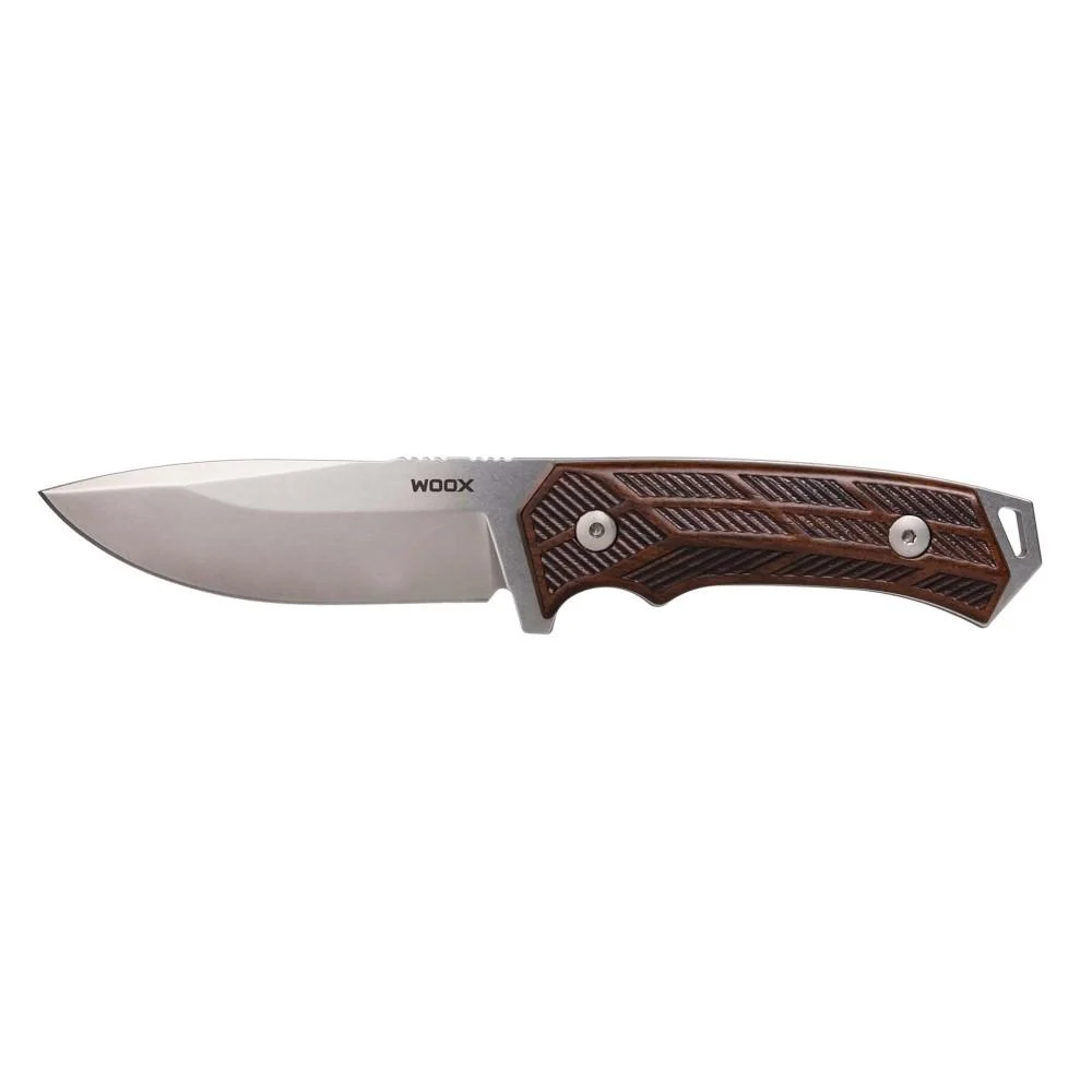 Woox Rock62 Fixed Knife 4-1/4″ Drop Point, Walnut