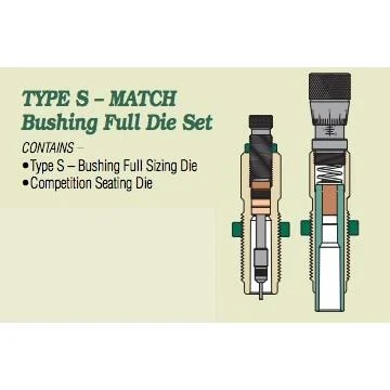 Redding Type S Bushing Full Length Die Set 6.5 PRC
