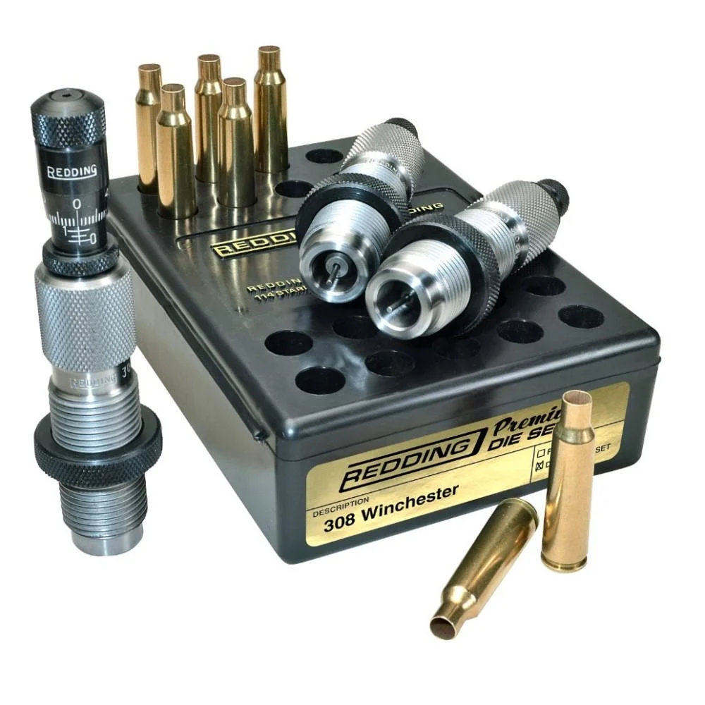 Redding Premium Deluxe 3-Die Set .22-250 Remington