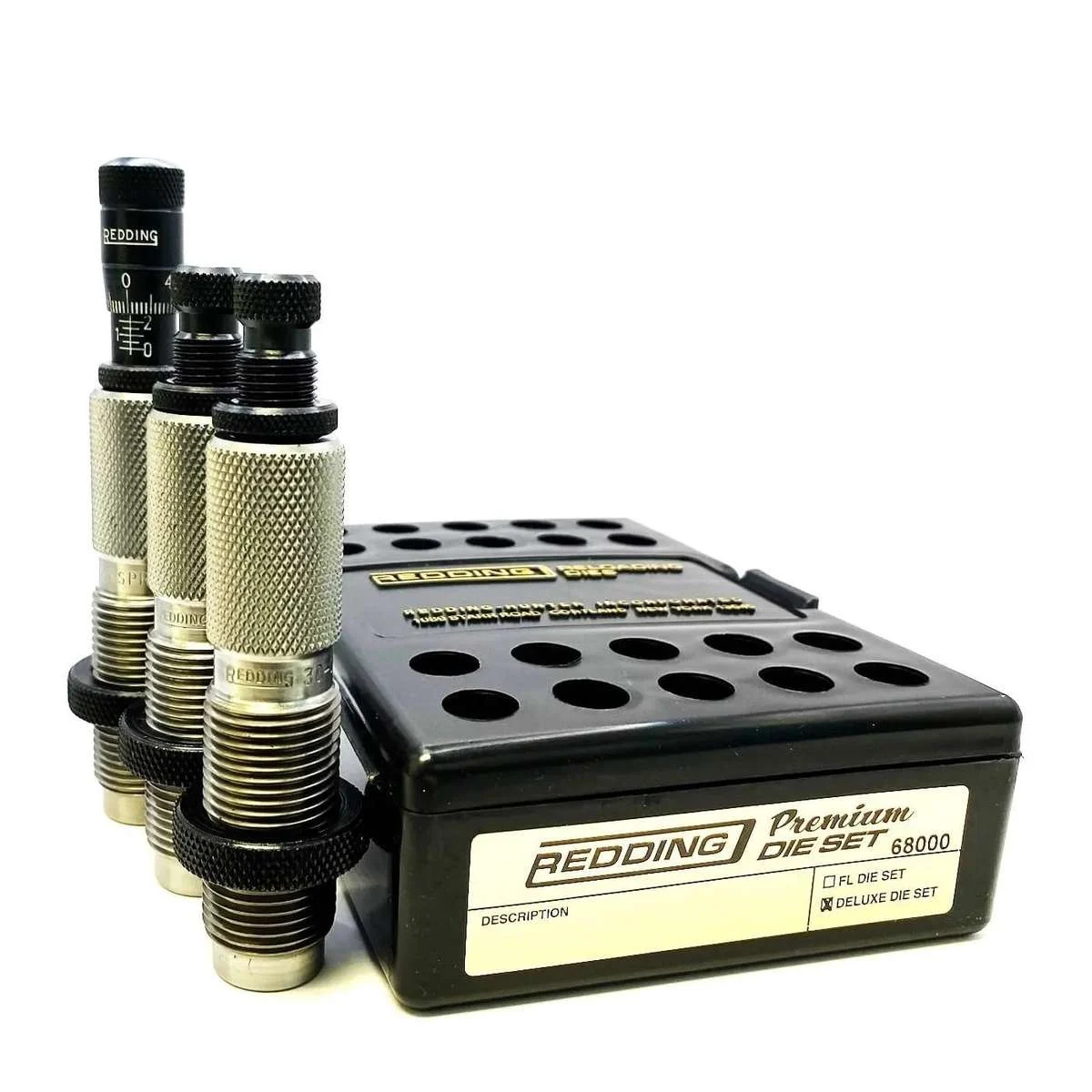 Redding 33 Nosler Premium Deluxe 3-Die Set