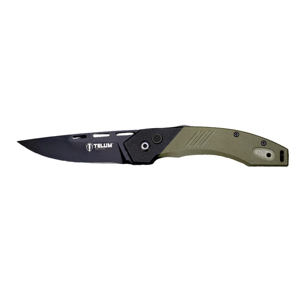 Rock Ridge Telum Scorch 3-1/2″ Automatic Folding Knife