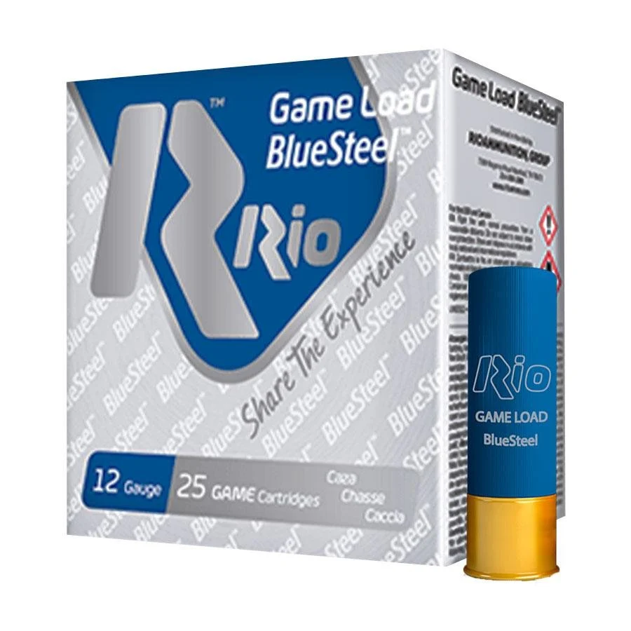 Rio Blue Steel 12 GA 2-3/4″ 1-1/8oz #6 25ct