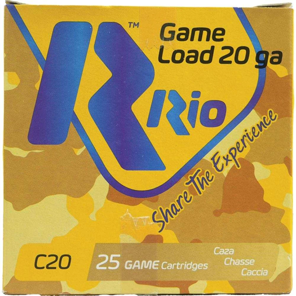 Rio Royal Buck 20ga 2-3/4-inch #1 Buckshot 25ct