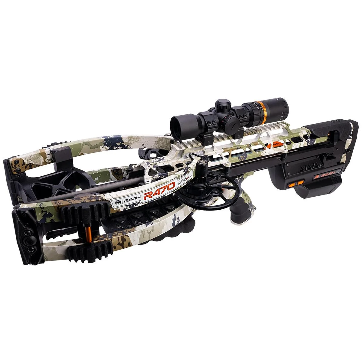 Ravin R470E XK7 Camo Crossbow Package — 470 FPS