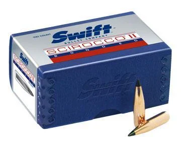 Swift Scirocco II 6.5mm (.264″) 130 gr BTS 100/ct