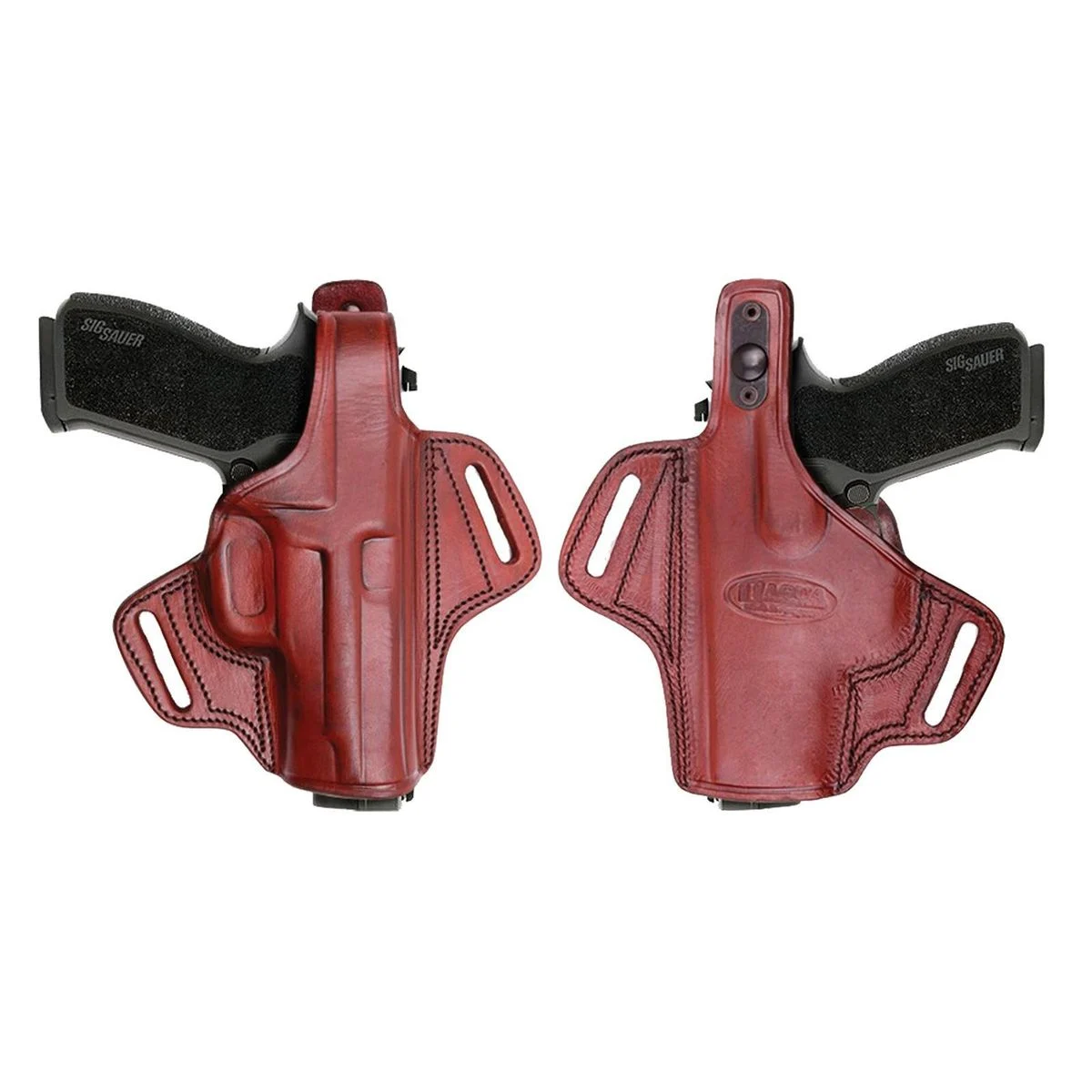 Tagua Thumb Break Belt Holster — Taurus Public Defender, Right
