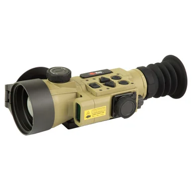 iRayUSA Hybrid Compact HC, Thermal, 3.5x50mm, 640x480, LRF, Tan