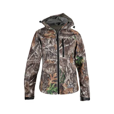 KING'S CAMO Women's Wind-Defender Fleece Jacket, Realtree Edge (KCL2150-RE)