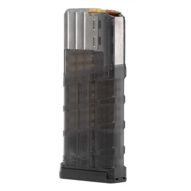 Lancer L7AWM, Magazine, 25 Rds, Translucent Smoke Polymer, Smoke