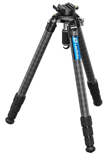 Leofoto Usa LM-364CX+YB-75LRC, Carbon Fiber Tripod, Black