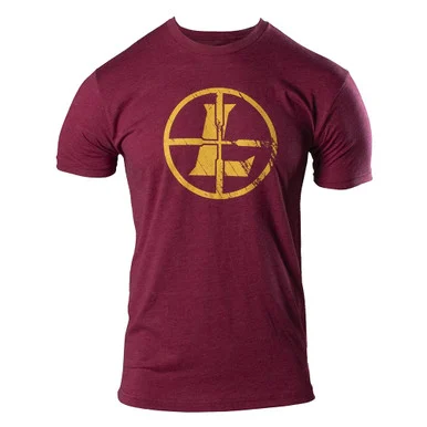 LEUPOLD Distressed Reticle Cardinal Heather XL Tee Shirt (181846)