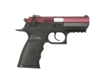 Magnum Research Baby Eagle III Semi-Compact, .40 S&W, 3.85" Barrel, 12+1 Rds, Black Cherry Cerakote